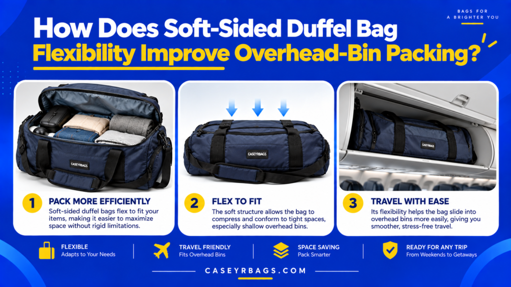 Soft-Sided Duffel Bag overhead-bin packing
